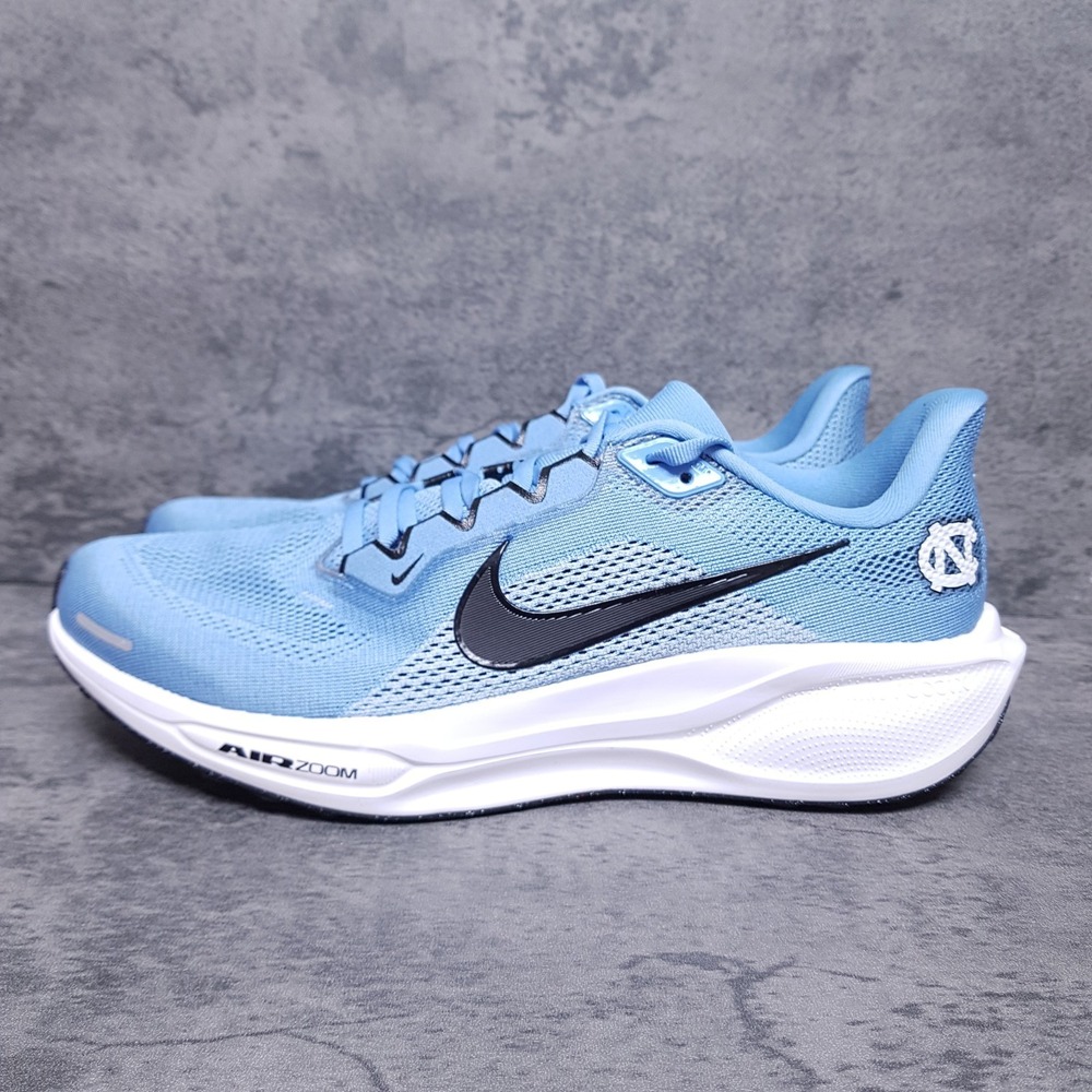 NIKE Air Zoom Pegasus 41 Running Shoes Mens 7.5 UNC North Carolina TarHeels Blue